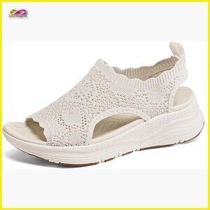 Orthopedic Walking Sandals Arch Support Slip-On Sport Open-Toe Athletic